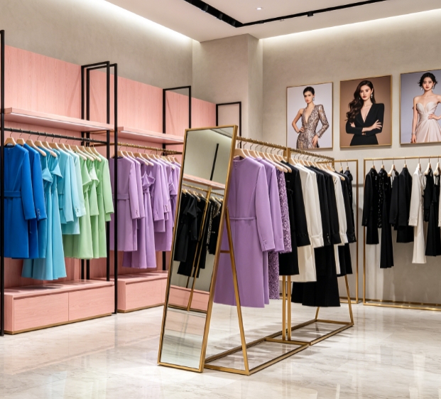 Women's wear display