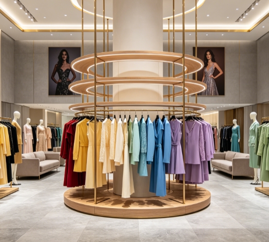 Women's wear display