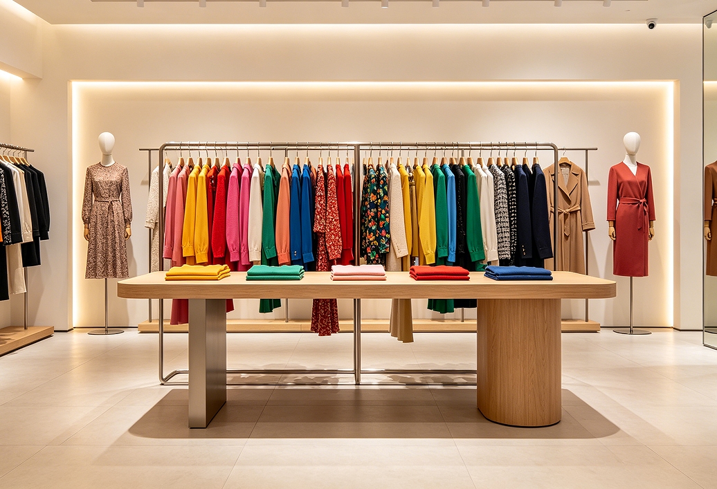 Women's wear display
